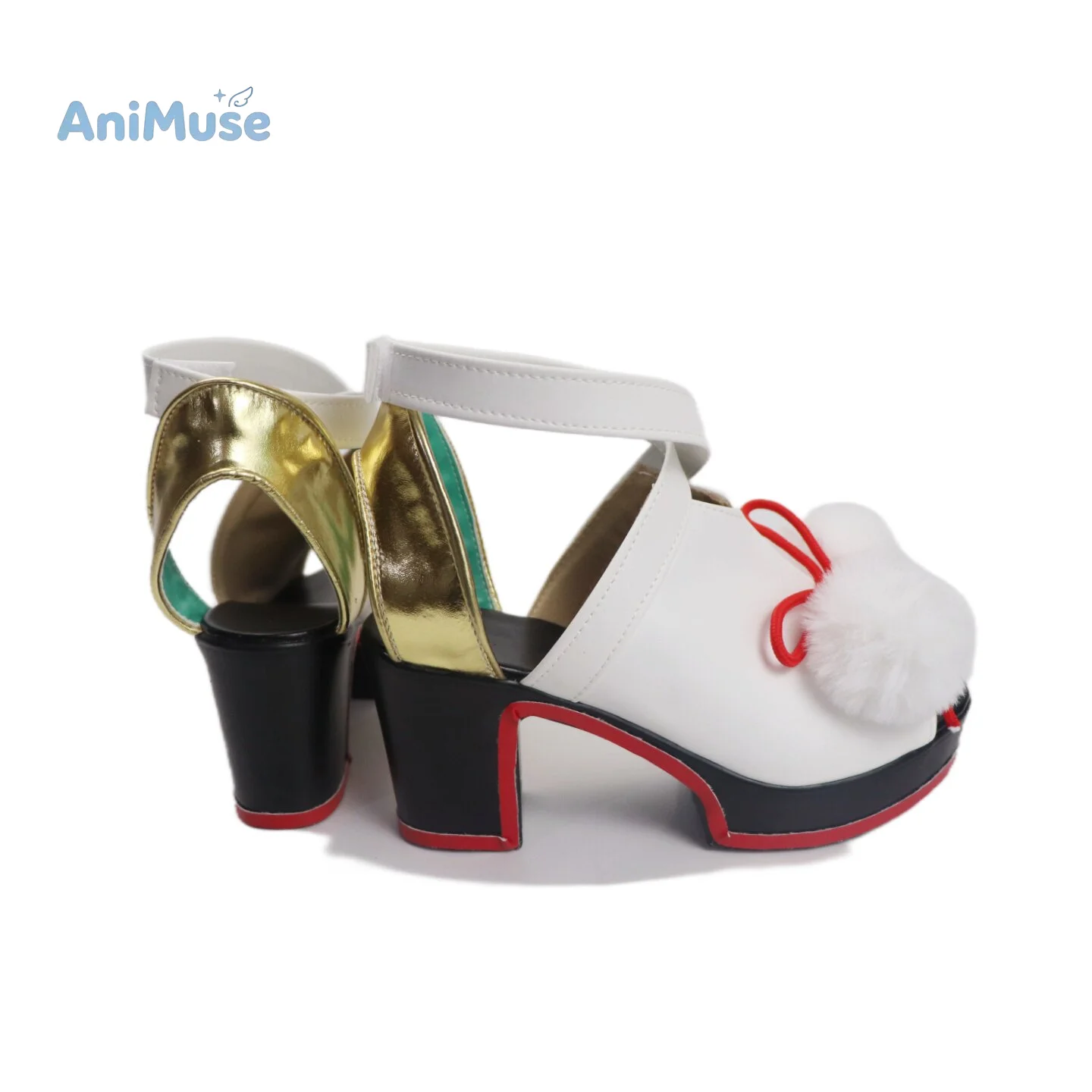 Overwatch Anran‌ Mercy Fire Tree Moonlight Cosplay Costume Shoes Size 34-46 for Halloween Comic Con AniMuse - view 5