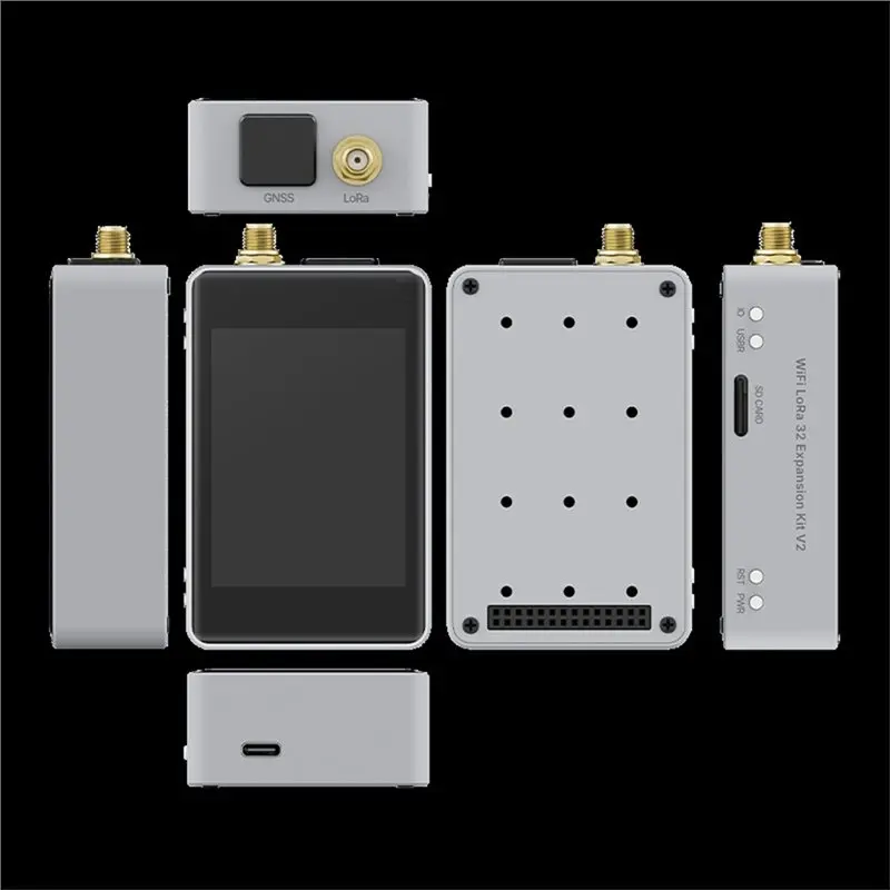PHFU-Lora 32 V4-R8 Touch Screen ESP32S3 SX1262 Dev-Board GPS 64G Heltec Meshtastic Wifi Lora 32 Expansion Kit V2