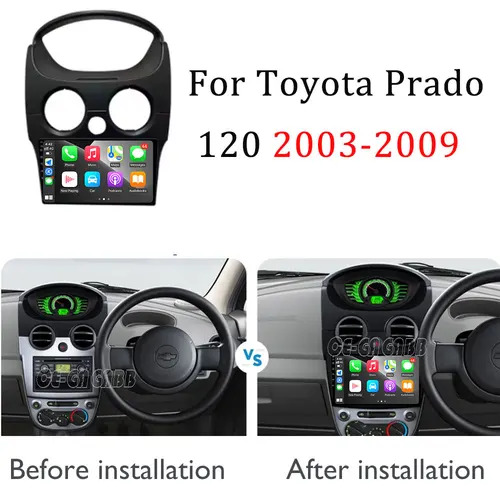 Imagen 2 del producto 9 ""Android 15 Multimedia para coche para Chevrolet Spark Matiz LT 2010-2017 radio de coche reproductor de vídeo GPS CarPlay Auto 4G unidad principal estéreo