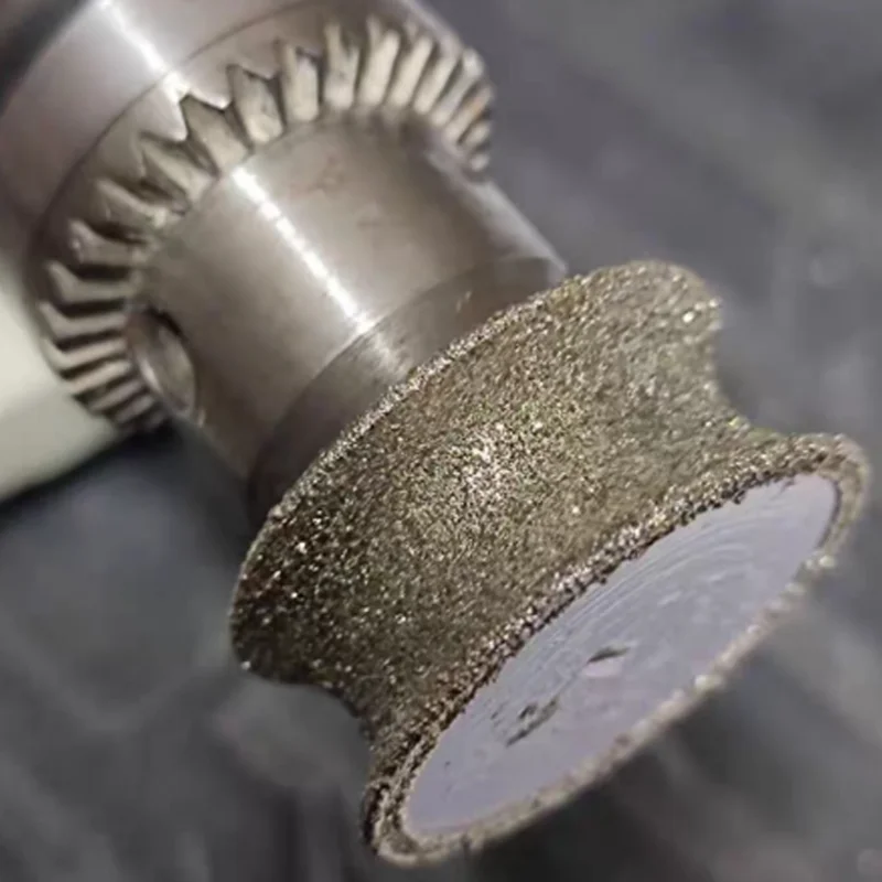 رأس طحن عجلة الماس للمعادن والزجاج الشطب حافة مقعرة مثقاب أداة تلميع قوس السيراميك