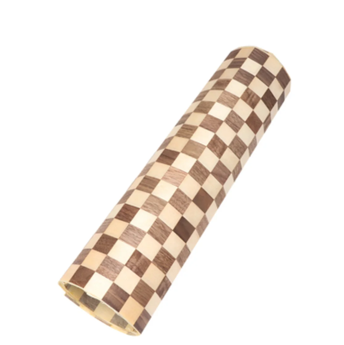 L:2.5meters Width:430mm T:0.25mm 2-color Checkered Wood Veneer High End Fashionable Wood Veneer Sheets Decoration