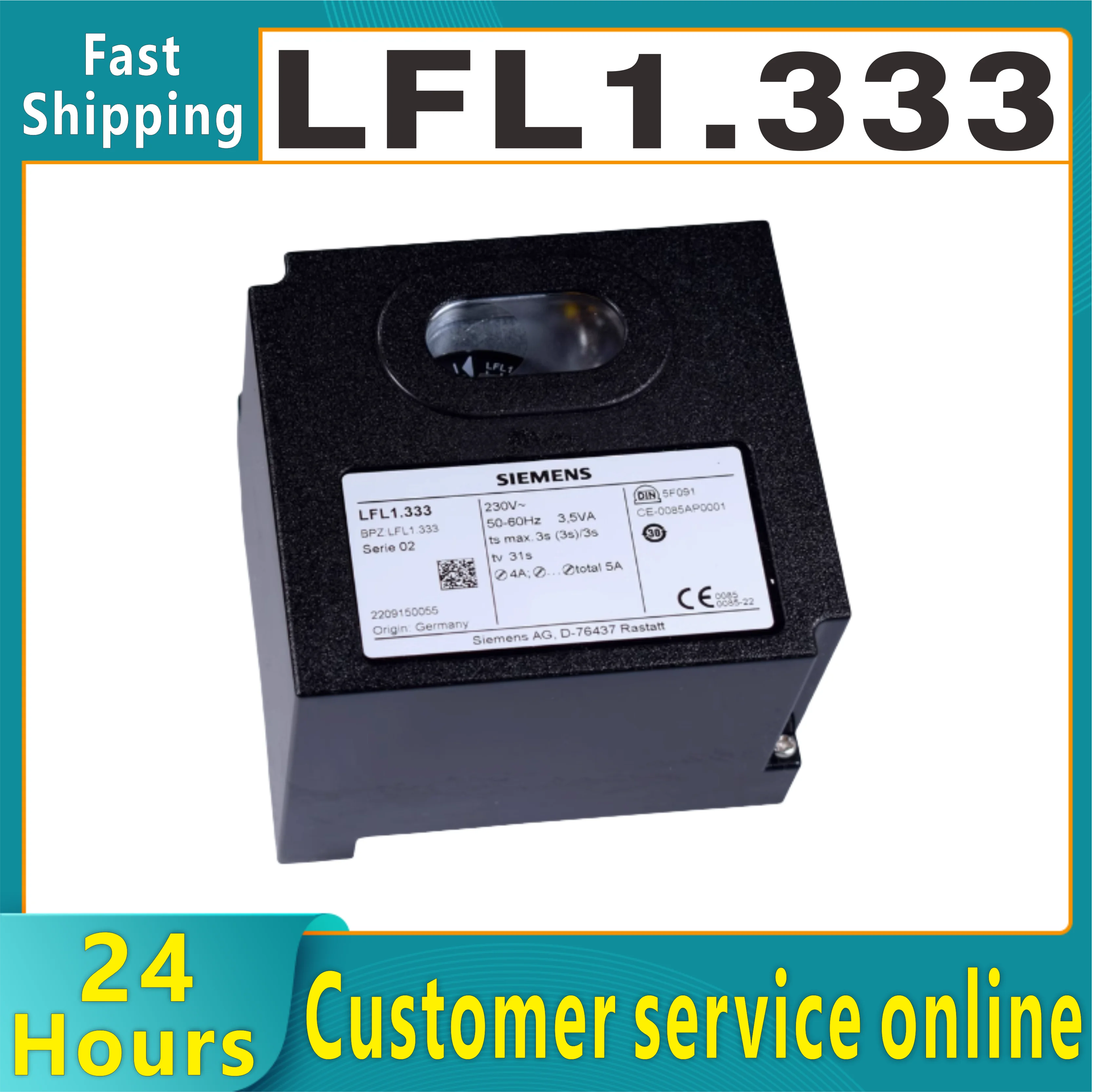 

Оригинальный программный контроллер двигателя горения LFL1.333 LFL1.322 LFL1.335 LFL1.122 FL1.622 LFL1.635 LFL1.333CB LFL1.333RL