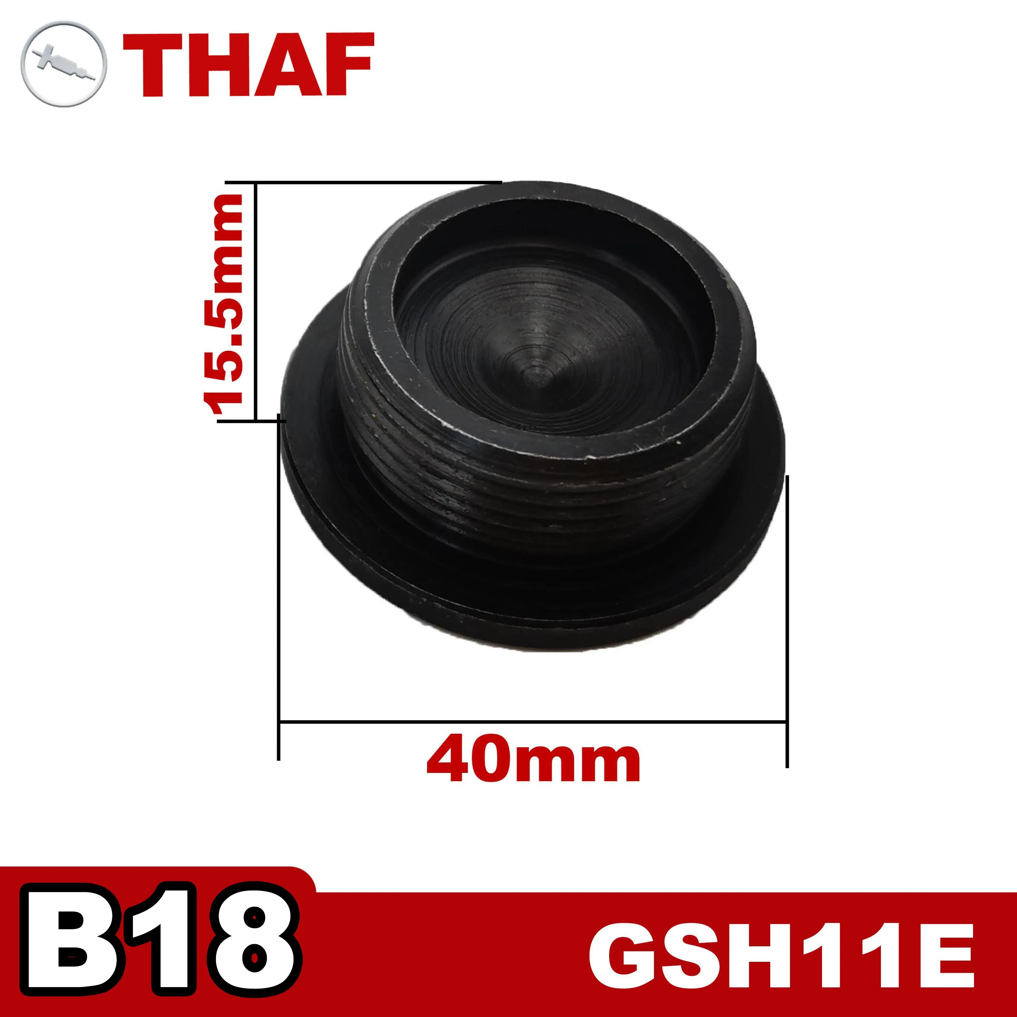 Imagem -02 - Anel Roscado Substituição Peças de Reposição para Bosch Martelo de Demolição Gsh11e B18
