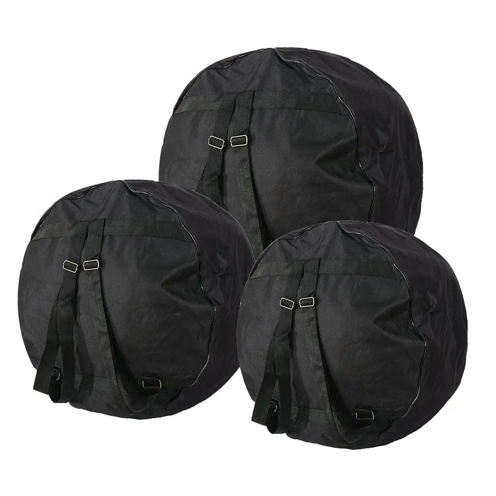 22/24/25인치 베이스 드럼 소프트 케이스 백 커버 (군용 드럼 타악기 부품용)