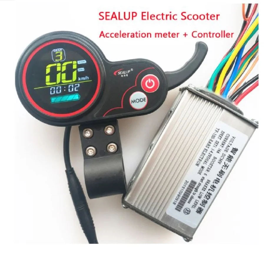 Sealup-Throttle with Controller for Electric Scooter, 6 Pin, 10 