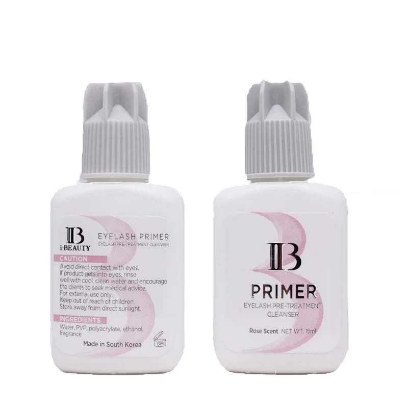 15ml IB Primer Rose Scent Primer Strong Fast Fixing Agent Lashes Tools For Eyelash Extensions Glue for Lash Application