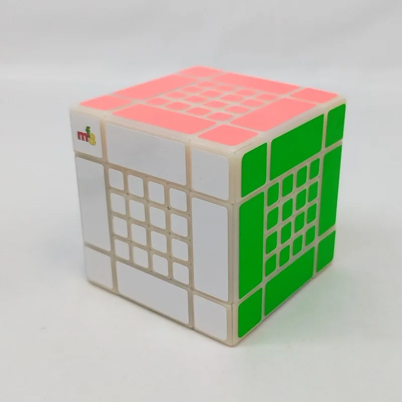 

mf8 Supercube Series 3x3x3 Magic Cube Puzzle 3x3x3 Magic Cube Son-Mum Double Cube Fidget Toy