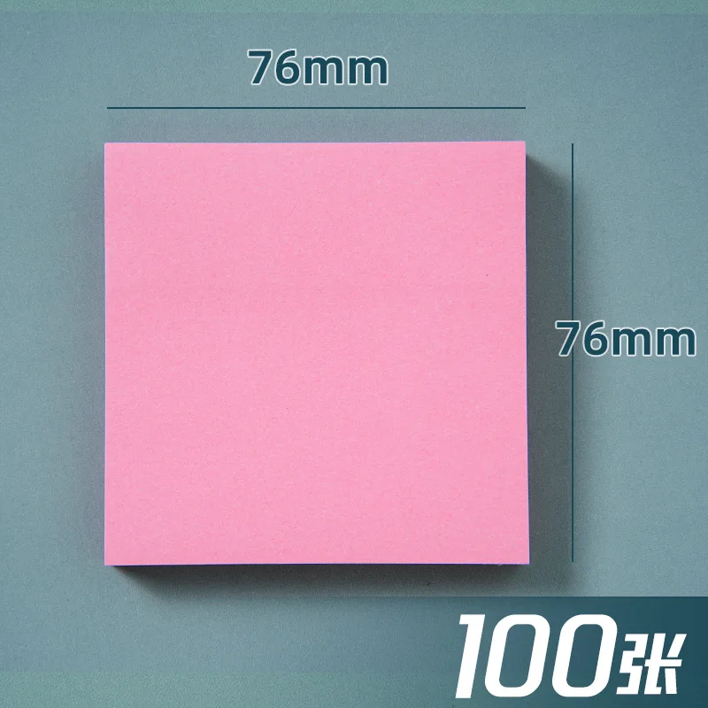 Bunte Post-it-Notizen, niedliche kreative Haftnotizen, Haftnotizen für Büromaterial, die Haftnotizen für Studentennachrichten reißen können