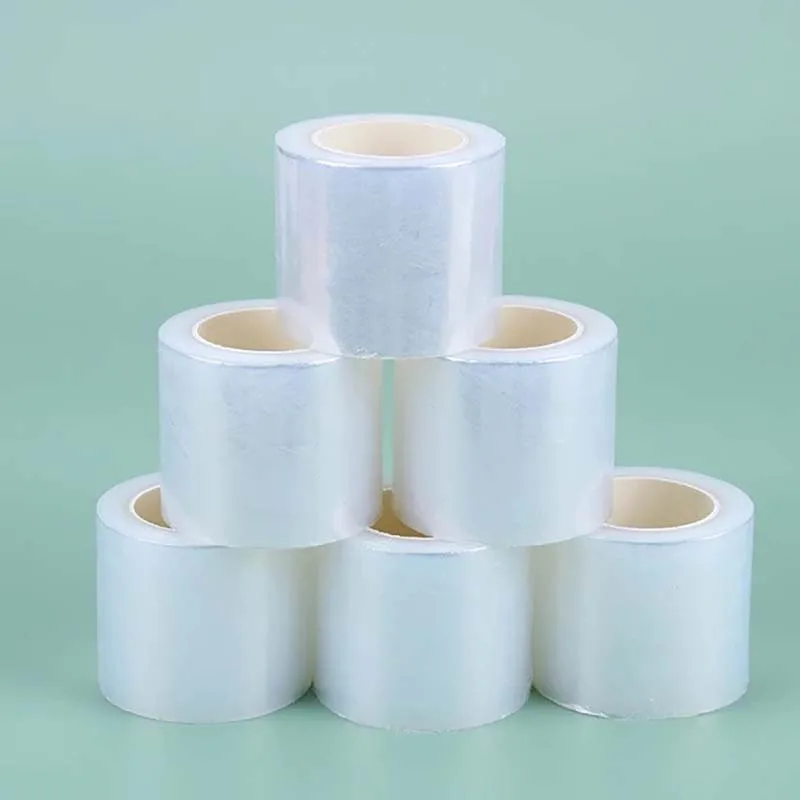 1 Roll 40MM*200M Tattoo Clear Wrap Cover Preservative Film Tattoo Film Permanent Makeup Tattoo Eyebrow Supplies