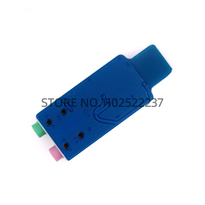 CM108 USB Sound Card Module Free Driver for Laptop Computer External Sound Card Chip Board with 3.5mm Microphone Jack