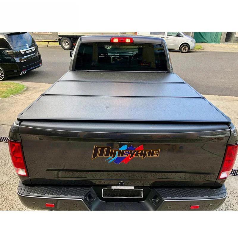 High Quality Aluminum Alloy Hard Tri-fold Cover Pickup Bed Tonneau Cover For JAC T6 T8 T9