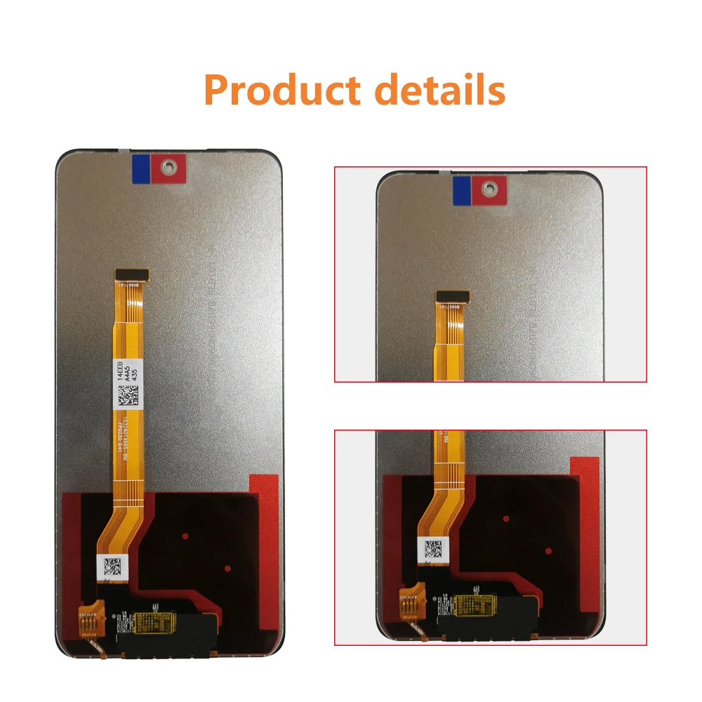 Wyświetlacze LCD 6,67'' do Oppo A40 A40M, ekran dotykowy LCD z digitizerem i ramką, zamiennik kompletny CPH2669 Pantalla — zdjęcie produktu 3