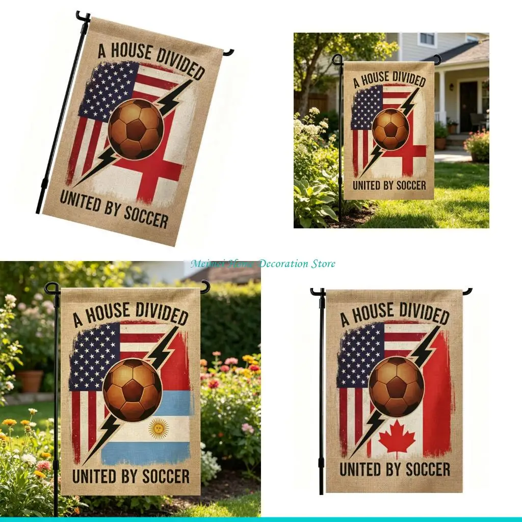 H7BF Unique Soccer Concept Residence Sign excellent Present For track Supporters
