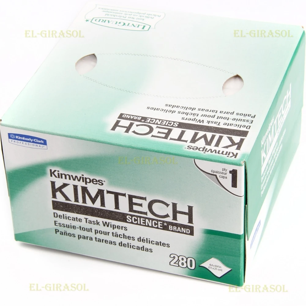 4pcs Optical Fiber Cleaning KIMTECH Kimwipes Dustfree Paper Optical fiber wiping paper Fiber cleaning paper