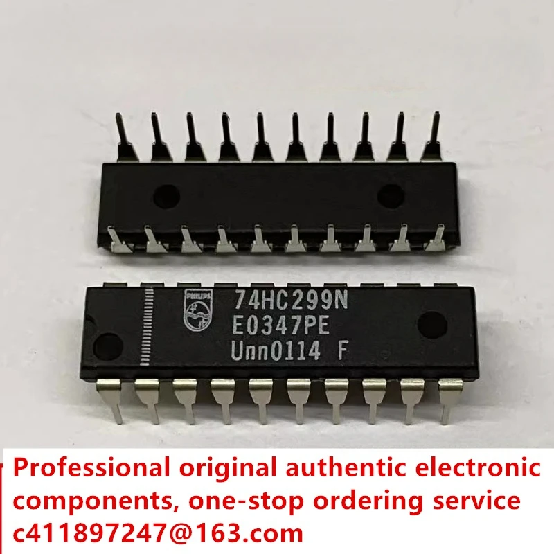 10PCS/Newly Imported Original 74HC299N CD74HC299E Eight Bit Universal Shift Three State Register Direct Insertion