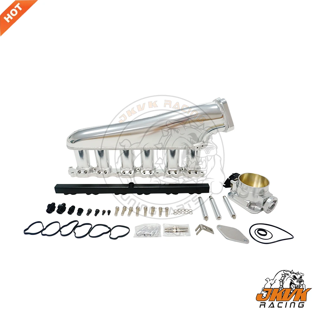 

JKVK RACING Billet Intake Manifold Kits For 2JZ-GTE Engine With 90MM 12 Injector