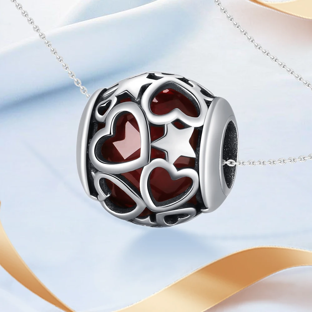 Ahthen 925 فضة رائجة البيع الخرز الحب استرخى سحر صالح ثعبان سلسلة أساور القلائد للنساء صنع المجوهرات