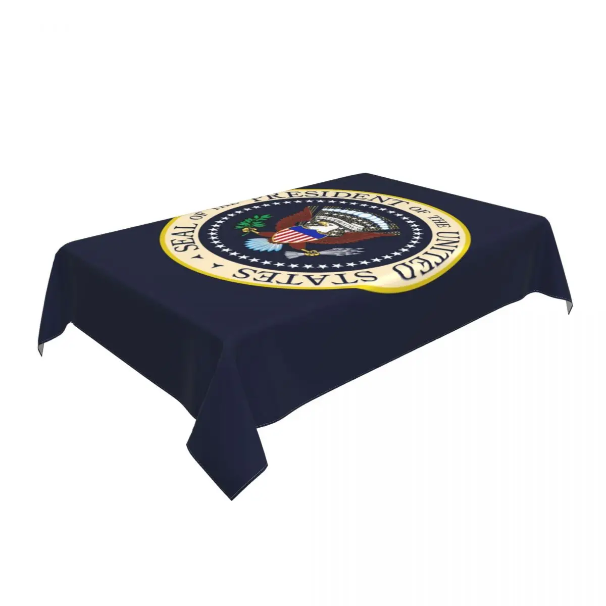 Seal Of The President Of The United States Table Cover Donald Trump USA Vote Seal Logo Table Cloth Backed Tablecloth for Dining