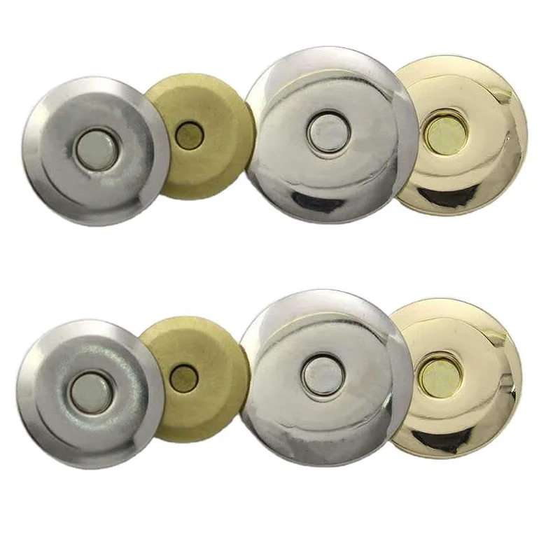 14mm 18mm Magnetic Snap Fasteners Clasps Buttons Press. Magnetic. Bags magnet buckle. Buttons. Slim button. Snaps