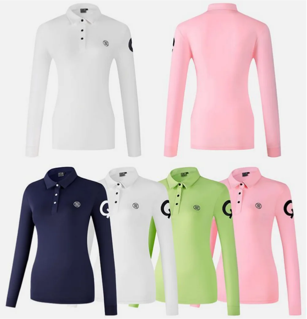 

Women's UPF Golf Shirt with Heat Protection, Breathable Quick-Dry Crew Neck Top for Standalone Outdoor Wear