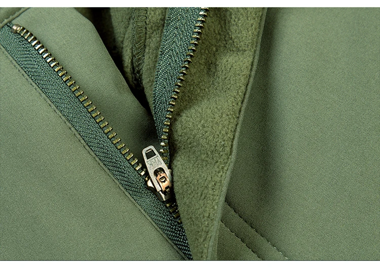 TRVLWEGO Männer Winter Wasserdicht Klettern Skifahren Trekking Fleece Angeln Taktische Sharkskin Cargo Hosen Camping Wandern Hosen – Detail 16