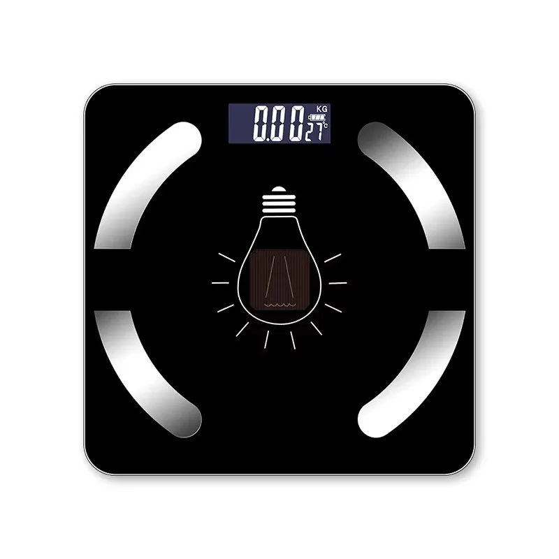 Wholesale Cheap Rechargeable Digital Body Fat Scale 180kg Limit for Bluetooth Connectivity Health Sensor for App Tracking Body