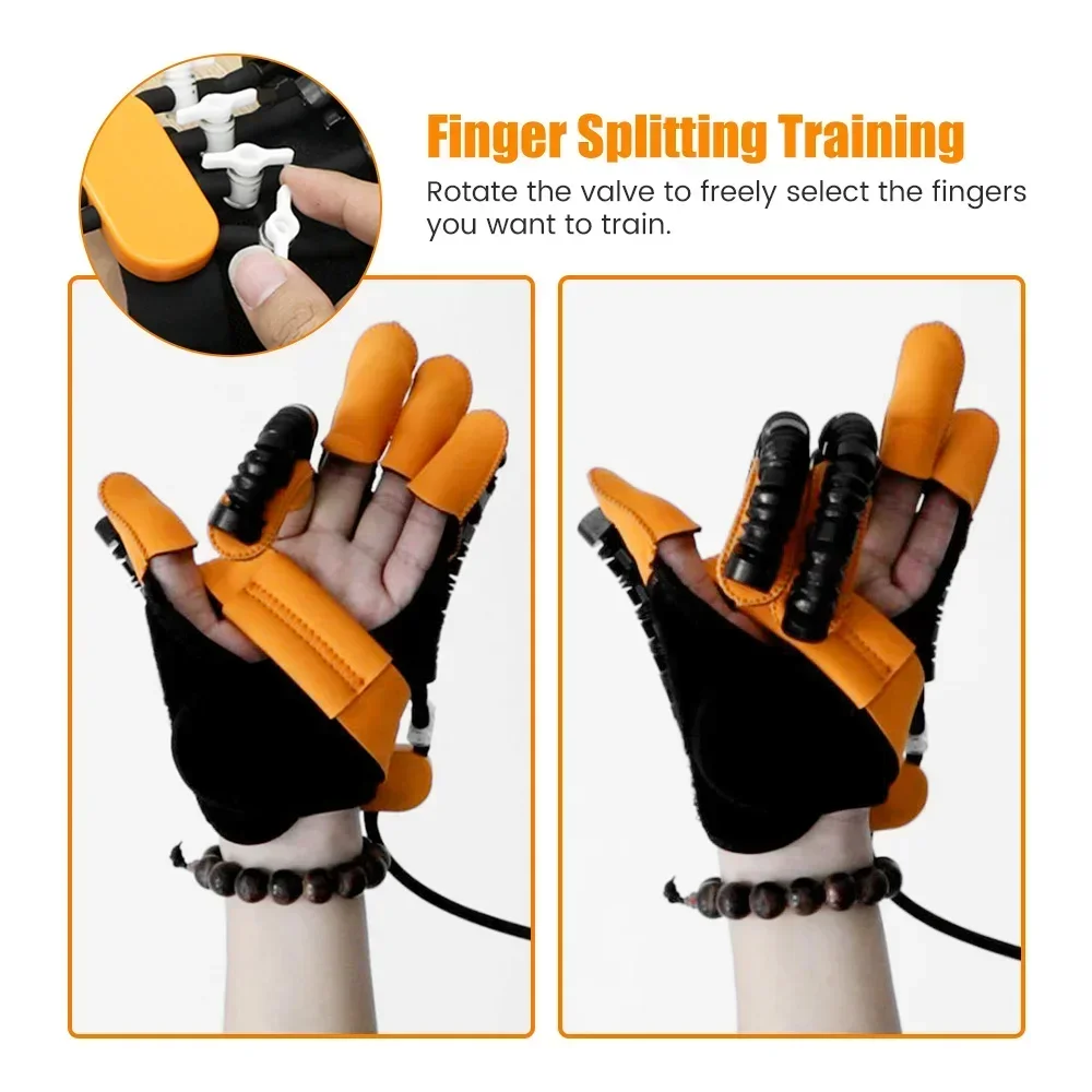 Hand Rehabilitation Robot Gloves Hemiplegia Cerebral Infarction Finger Function Workout Recovery Devices Hand Rehabilitation