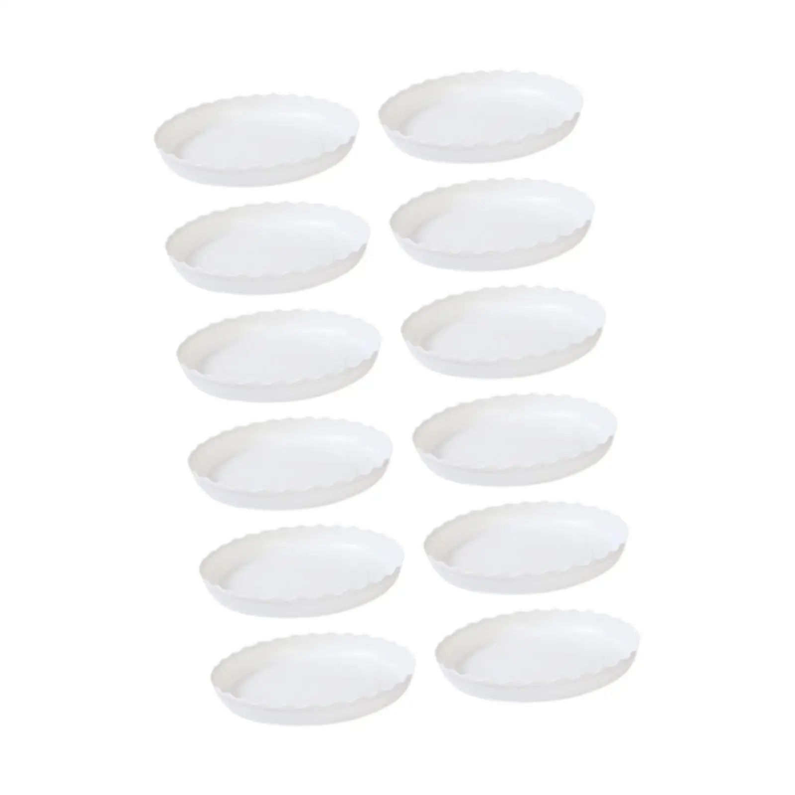 12 Pieces Plant Saucer,Water Drip Tray,Indoor and Outdoor,for Pots Base