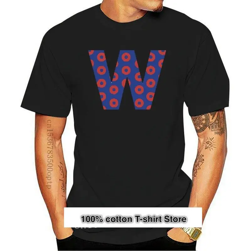 Camiseta con bandera de Phish Cubs W, camiseta Fishman Donuts, sin entradas PTBM, novedad de 2021