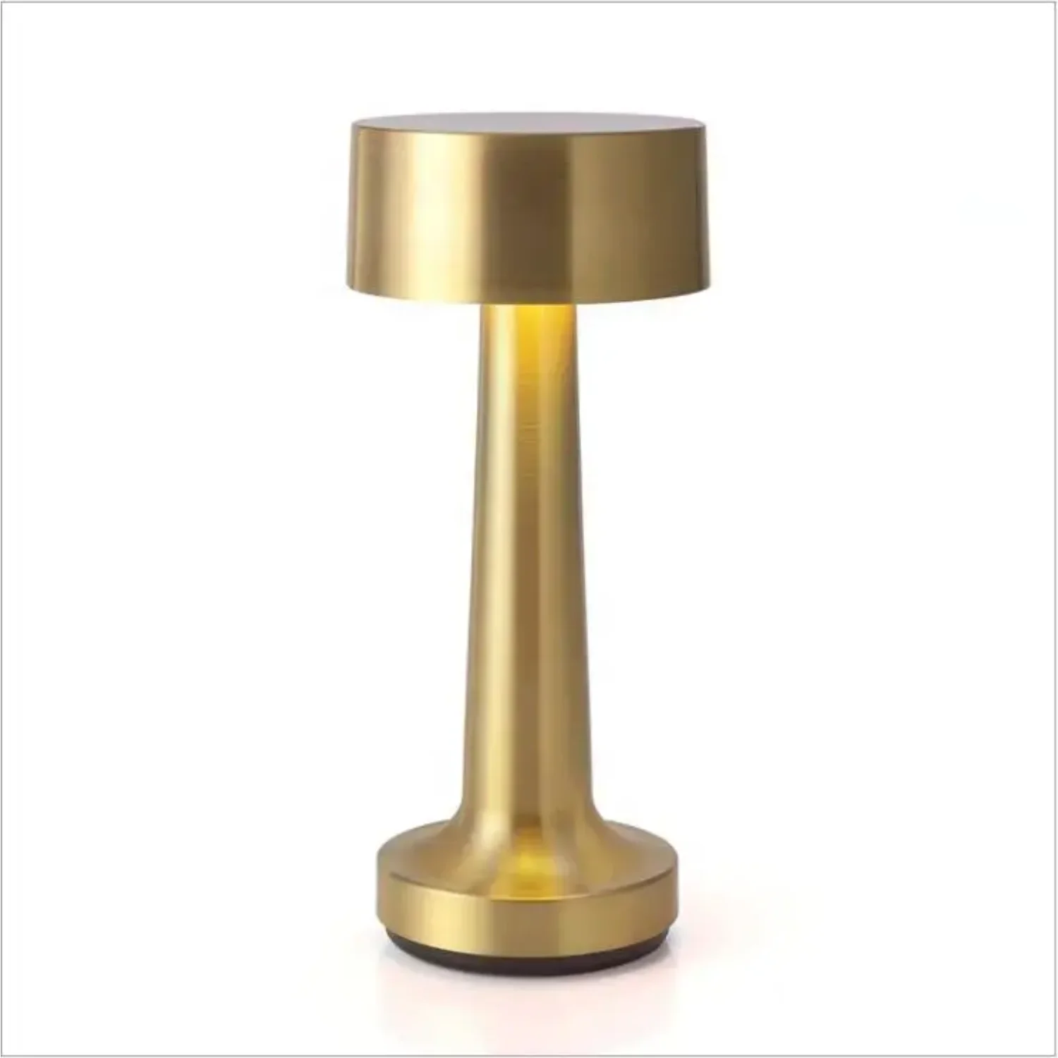 1pcs Retro Metal Touch Dimming Usb Rechargeable Table Led Lamp  Ktv Restaurant creative Bedroom Coffee Led Night Lights