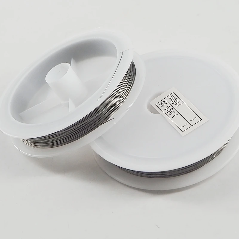 Accessoires pour Extensions de cheveux, fil d'acier doux et moulable pour la fabrication d'extensions de cheveux Nano Rings