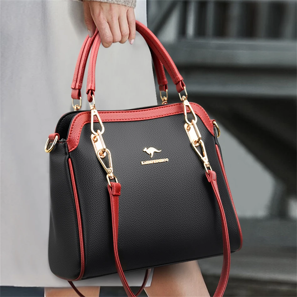 Luxury Woman Bag Designer Handbags and Purse High Quality Leather Female Shoulder Crossbody Messenger Sac A Mian 2024 New Tote