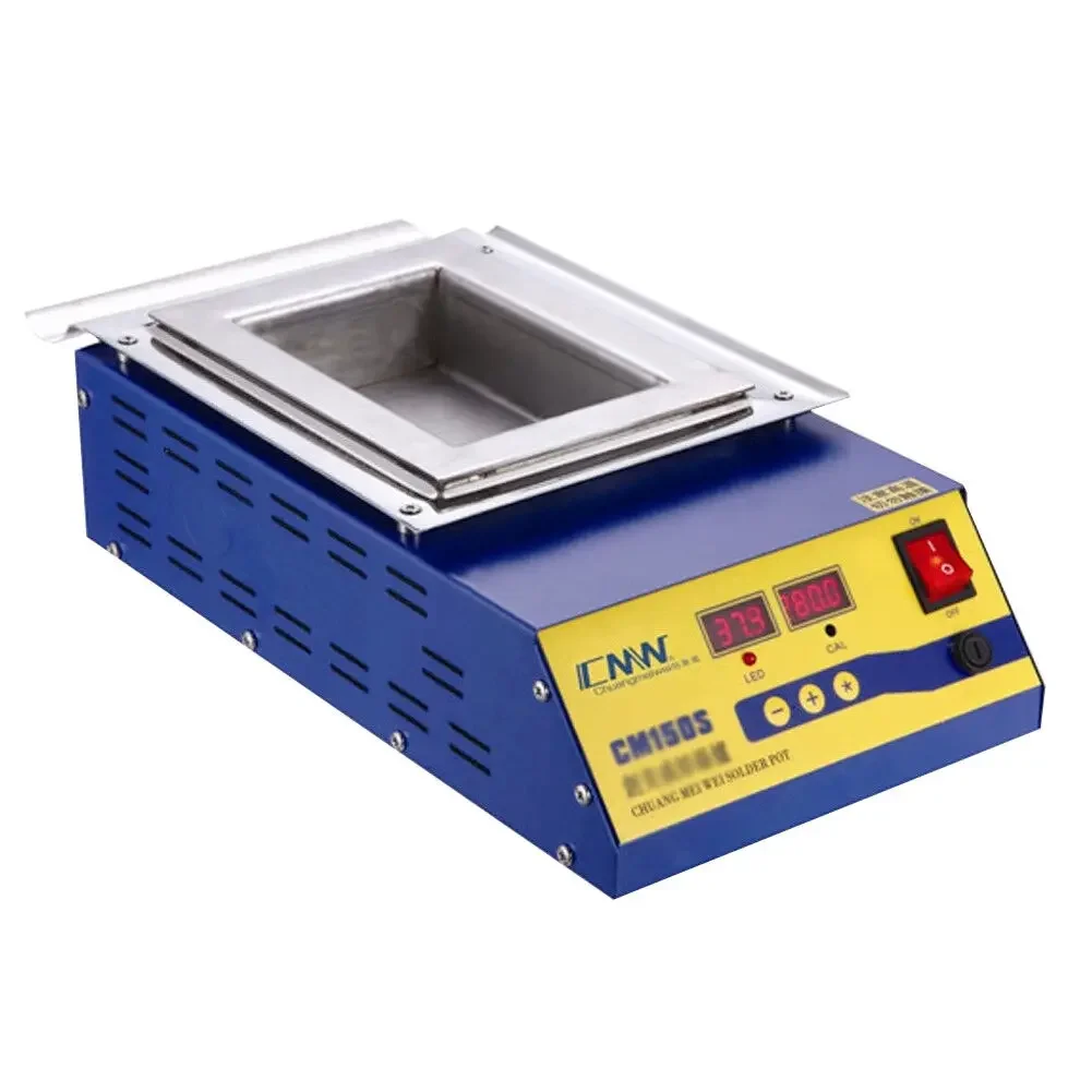 Digital Preheating Soldering Pot / Preheat Station Square Tin Pot 900W CM-150s high quality