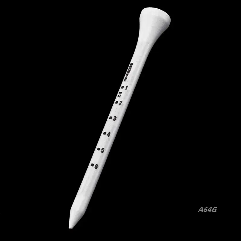 

200 шт., профессиональные гольфы, 83 мм, белые деревянные футболки для гольфа, аксессуары для обучения гольфу