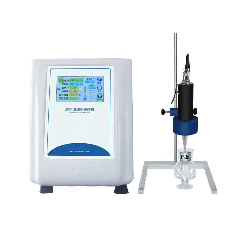 

IKEME Ultrasonic Probe Homogenizer Sonicator Cell Disruptor Mixer System Crusher Probe Ultrasound Homogenizer Price