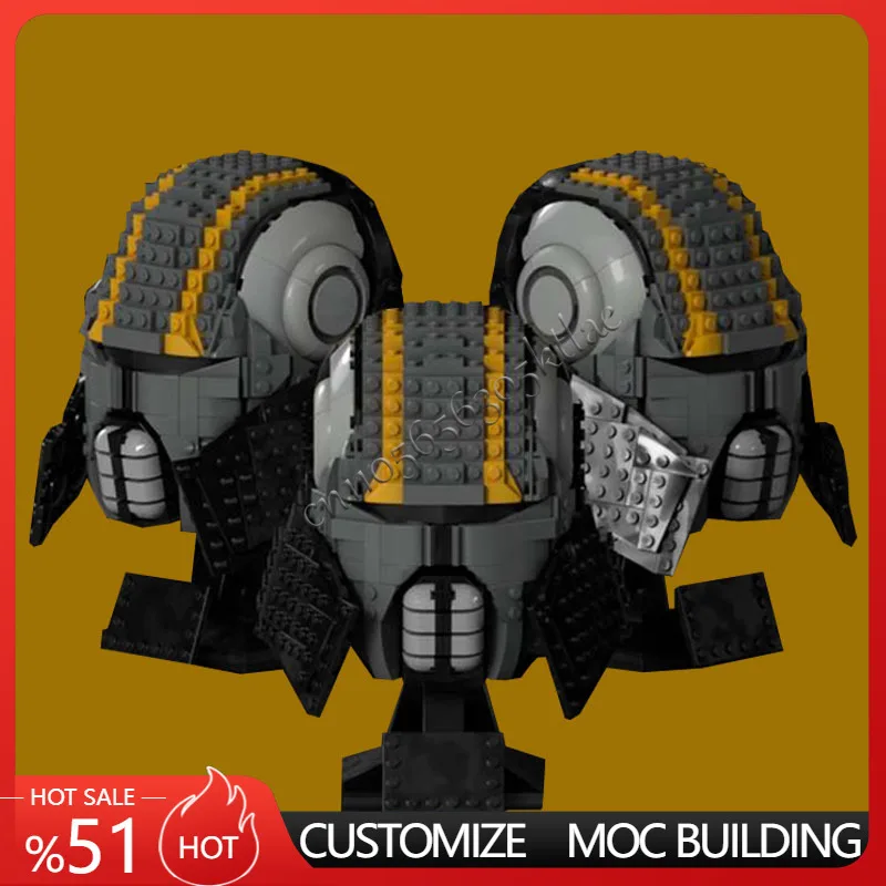 

766PCS Space Clone Army Battle Bad Batch Helmet StarKiller Star Movie Ultimate Collection Assembly Puzzle Children birthday Xmas