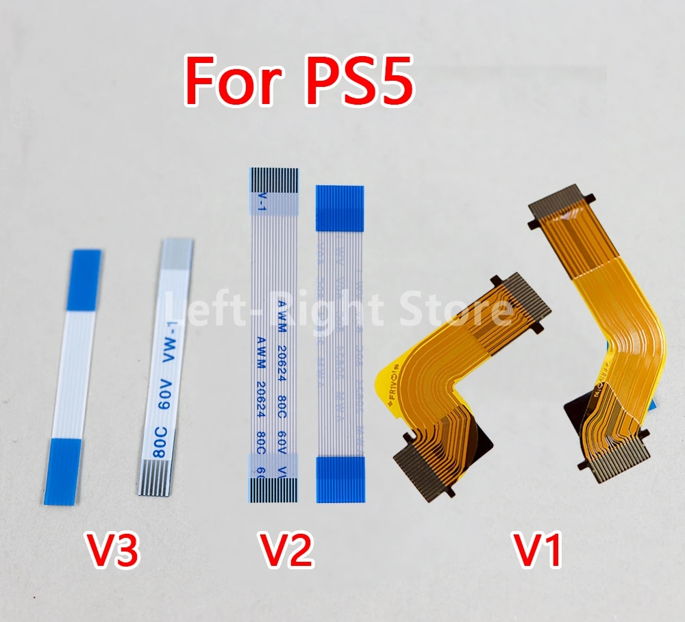 Cabo de substituição v1 v2 v3 l r vr versão v1.0 v2.0 v3.0 r2 l1 r1 para playstation 5 ps5 controlador, 2 conjuntos