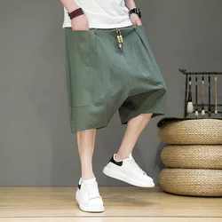 Korean Style New Five-point Pants Men's Summer Suit Shorts Streetwear Solid Color Work Shorts Black Shorts Bermuda Masculina 5XL