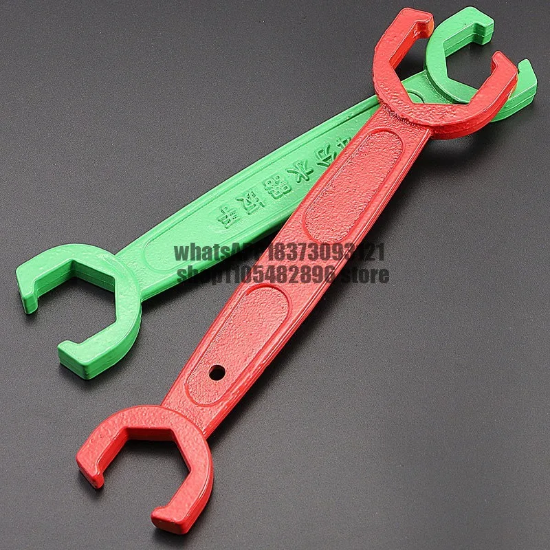 Floor heating manifold special wrench, 1/6 inch, floor heating dismantling tool, 2829 open double single-head ditch pipe