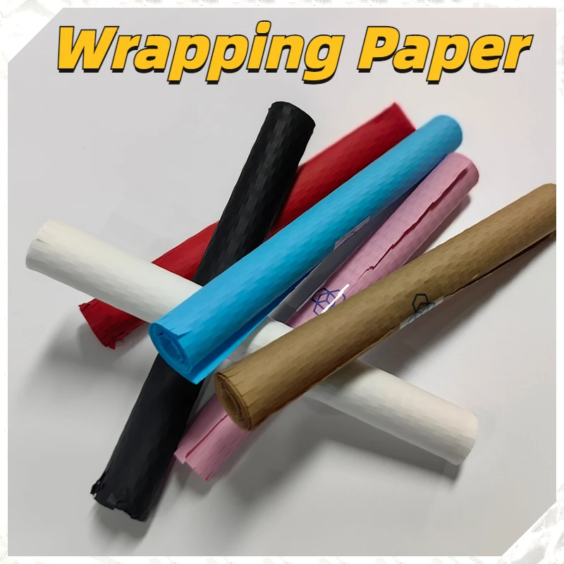 Blue Honeycomb Paper Wrapping Gift Protected Kraft Paper Cushionning Lexury Style  Papel Craft Packaging Supplies for Flowers