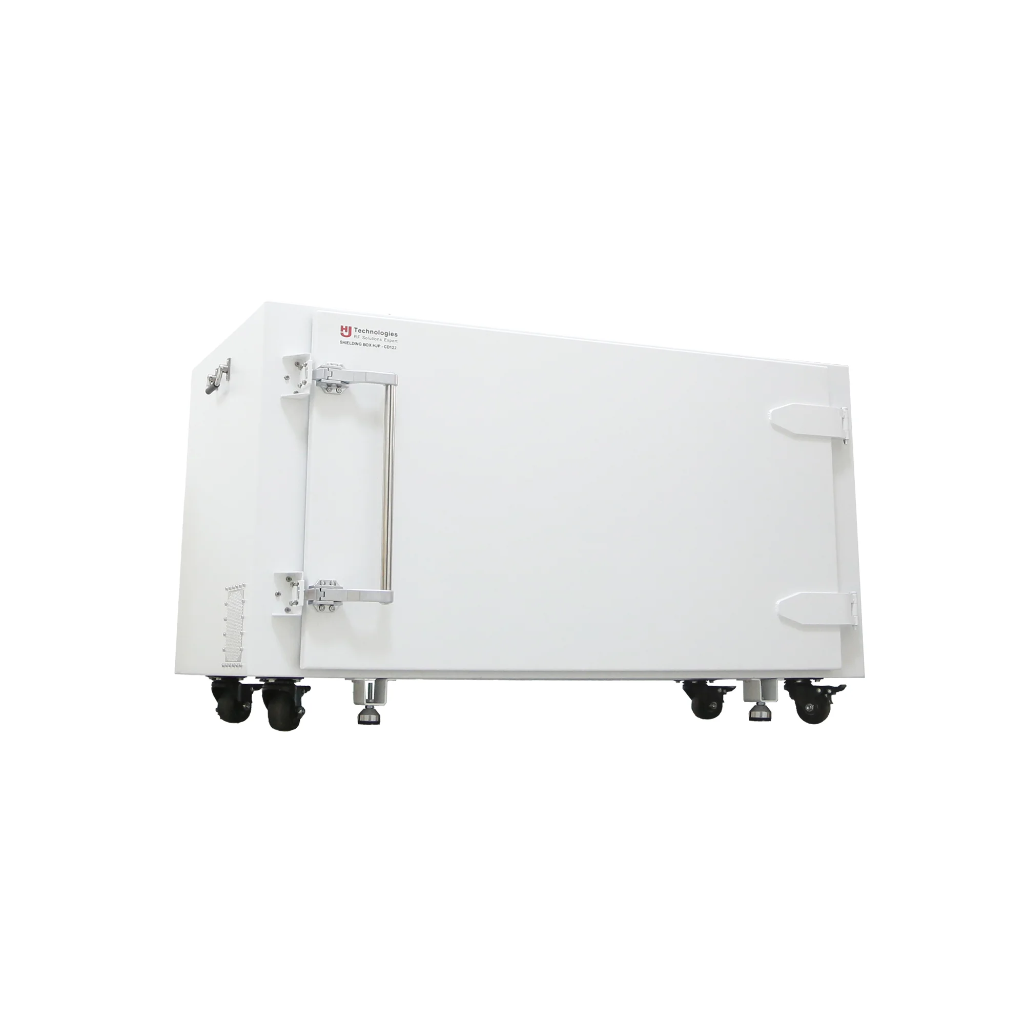 HJP-CD122 Big Size RF Test Enclosure Shielding Effectiveness ≥80dB 0.6~6GHz WiFi 6  5G Shielding Box