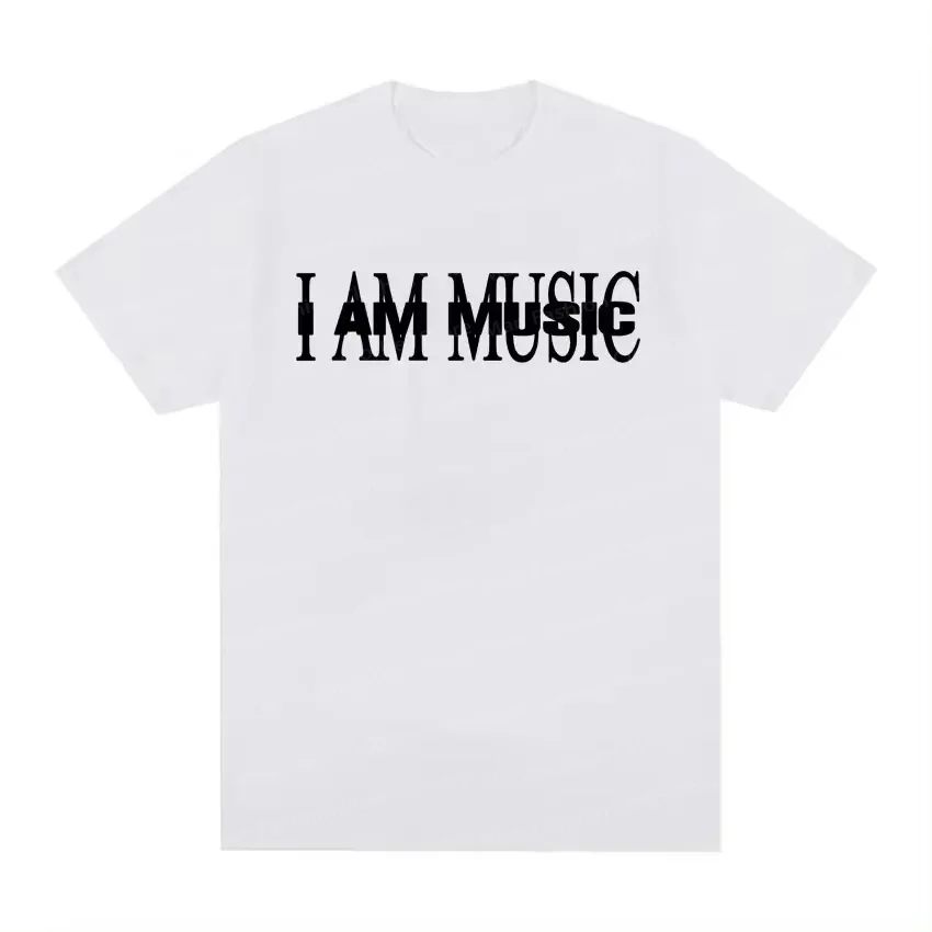 Playboi Carti I Am Music Album Print T-Shirt Y2K Meme Opium Ken Carson Destroy Lonely T Shirts Men Women Fashion Vintage T Shirt