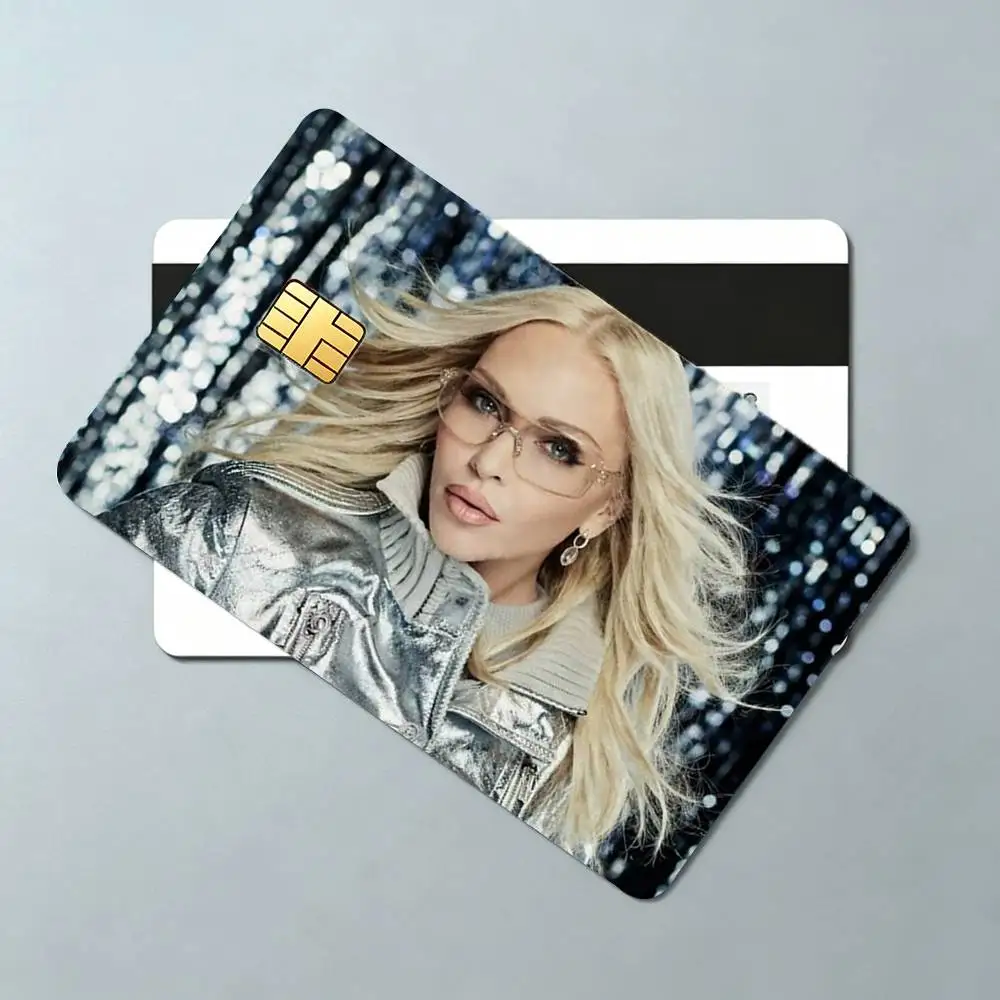 Retro Disco Pop Music Madonna Confessions I Feel So Free 4pcs 1Set Card Stickers Small Waterproof