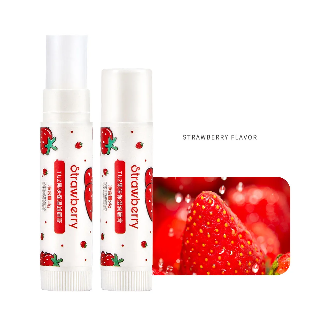 Fruit Lip Balm Moisturizing Clear Lip Primer Mask Cute Jelly Tinted Gloss Stick Lighten Lines Plump Lip Care Makeup Tools