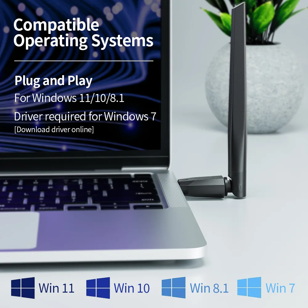 200 متر بلوتوث 6.0 محول USB Bluetooth5.4 للكمبيوتر دونغل محول ماوس لاسلكي لوحة المفاتيح الموسيقى استقبال الصوت USB الارسال