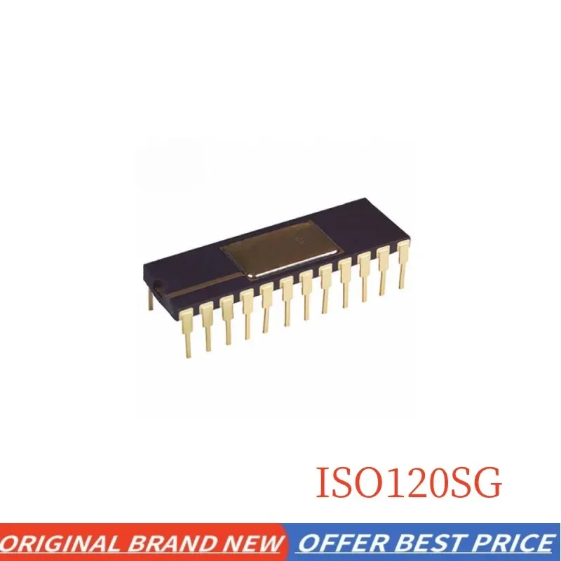 

ISO120SG ISO120G CDIP16 60 кГц Одноканальный изоляционный усилитель Буфер SP Amp ISOL Amp Одиночный ± 18 В 16-контактный ламповый SBCDIP