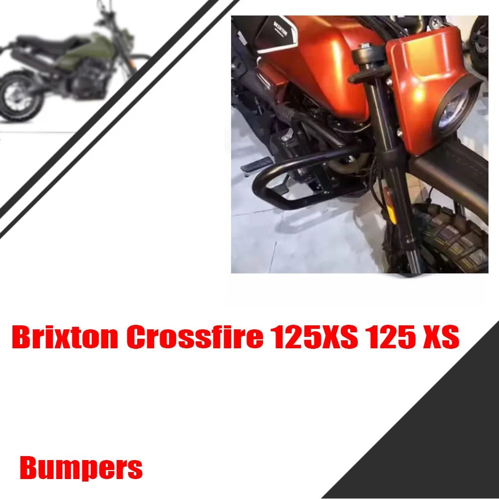 

For Brixton Crossfire 125XS 125 XS Crash Bars Bumpers Tank protector Cover motorcycle accessories