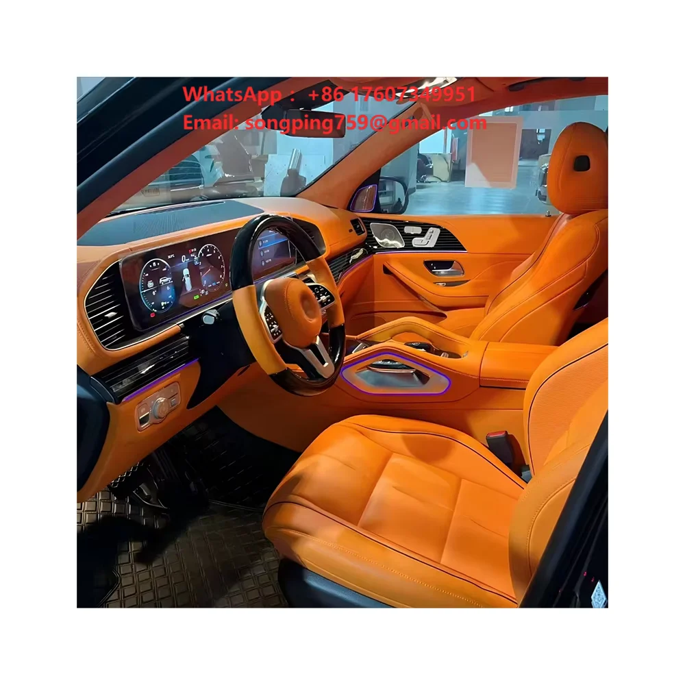 GLS B Style Luxury High-End Auto Accessories Customizable Interior Upgrade Kits for Mercedes Benz GL GLE GLS ML