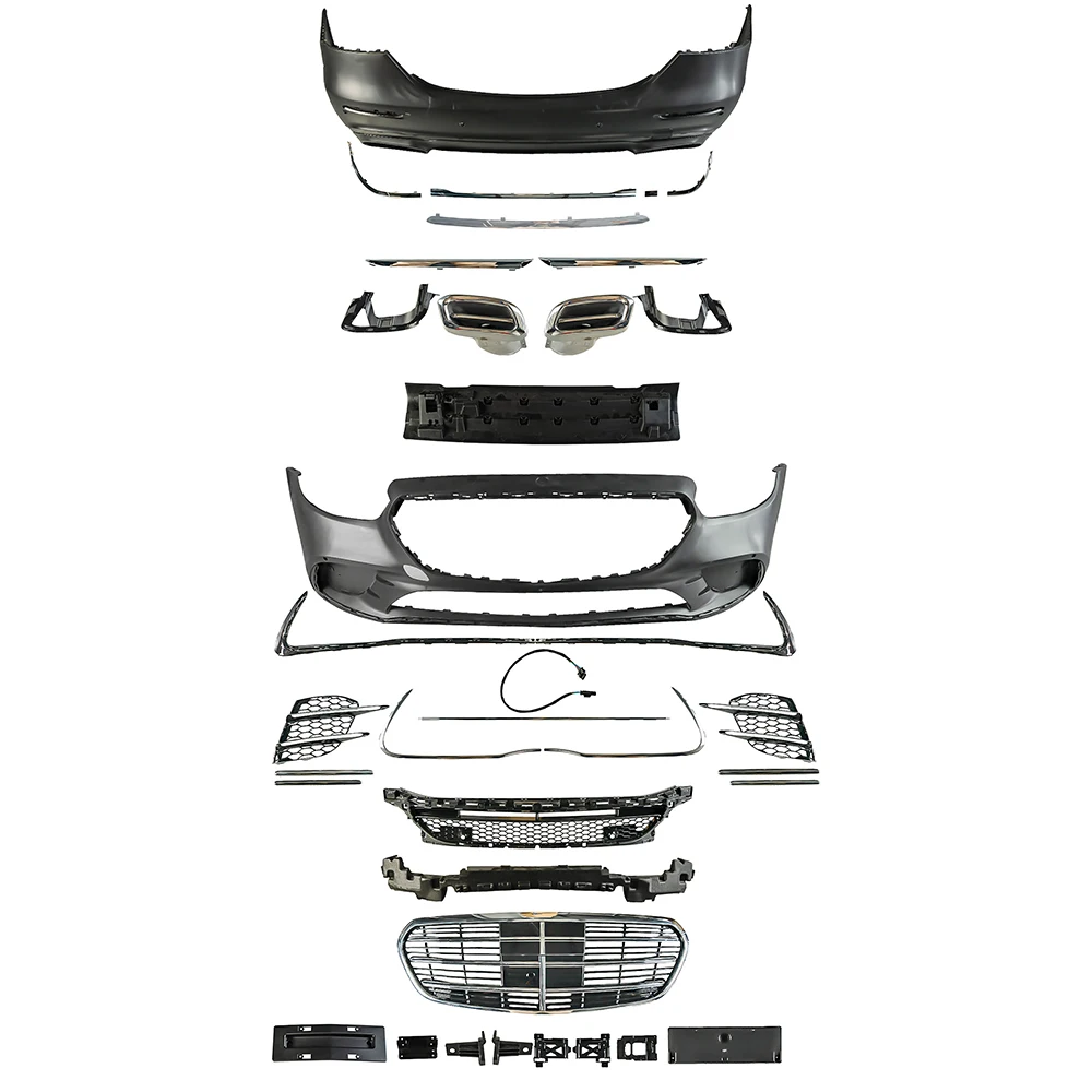 Body Exterior Conversion For Mercedes Benz E-Class 2020-2022 Upgrade To For Mercedes Benz S450 2020-2022