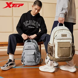 Xtep Backpacks For Men And Women 2024 Spring Fashion Unisex Bag Climbing Training Durability Basketball Outdoor Bag 876137110001